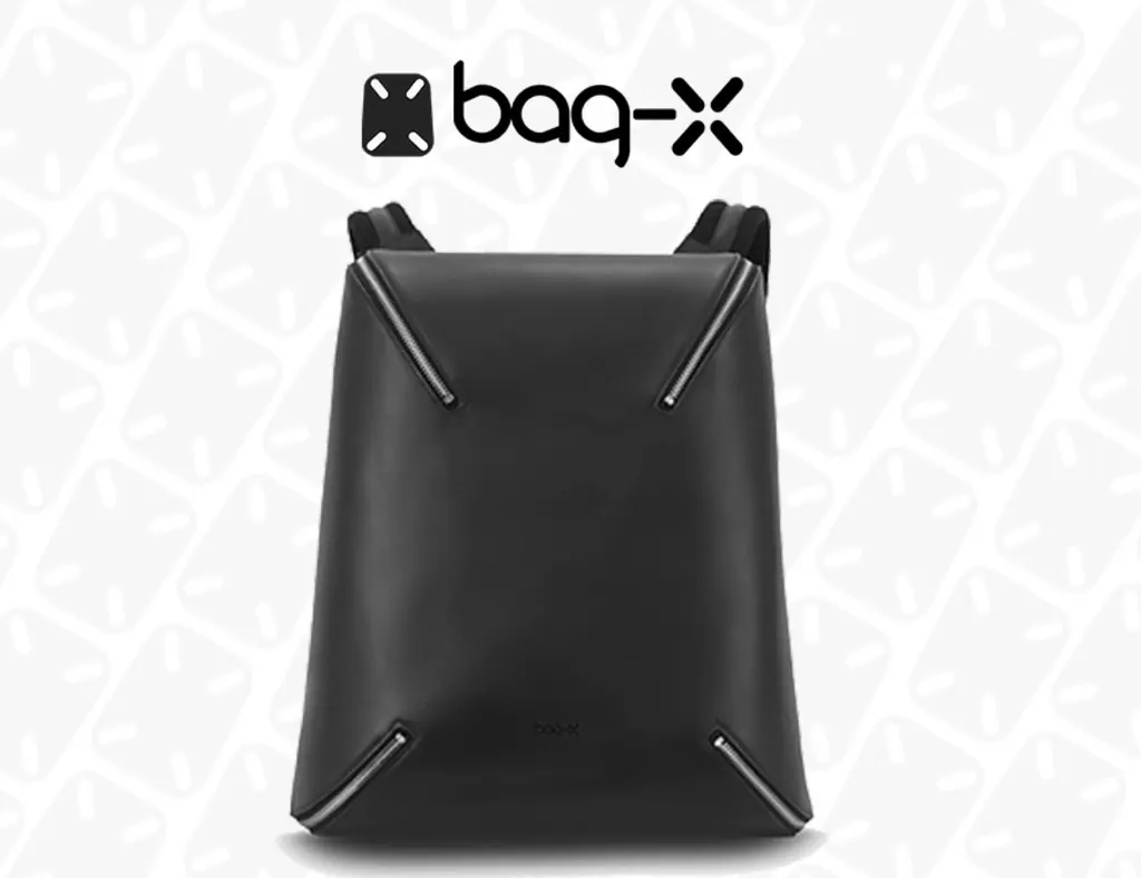 BAG-X zaino: Lo zaino che si apre solo da sfilato.